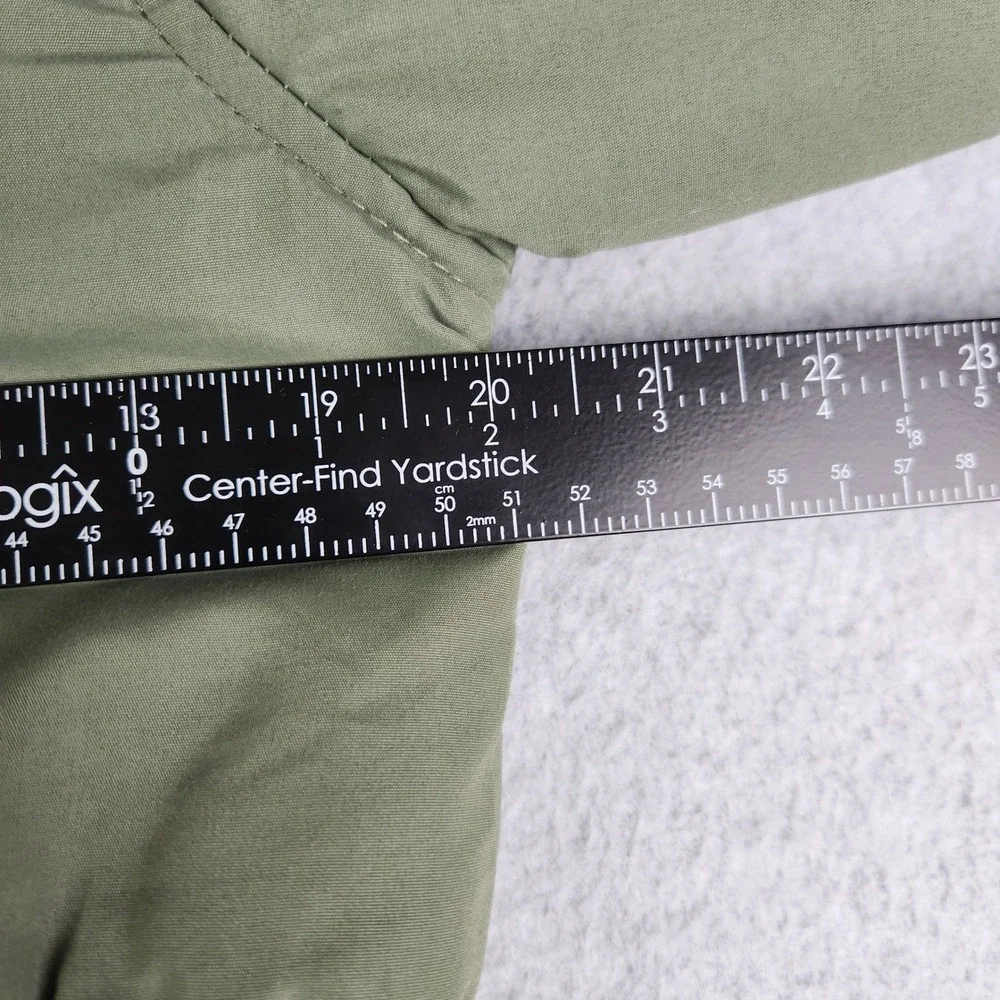 Justice Parka Jacket‎ Girls XL 16/18 Olive Green Sherpa Lined Fur Hooded Zip Up